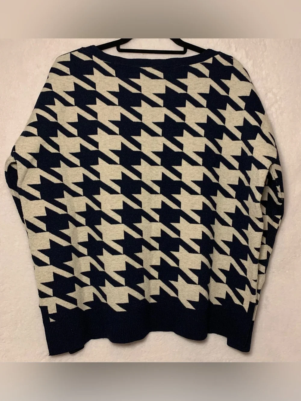 Nordstrom Houndstooth Crewneck Sweater